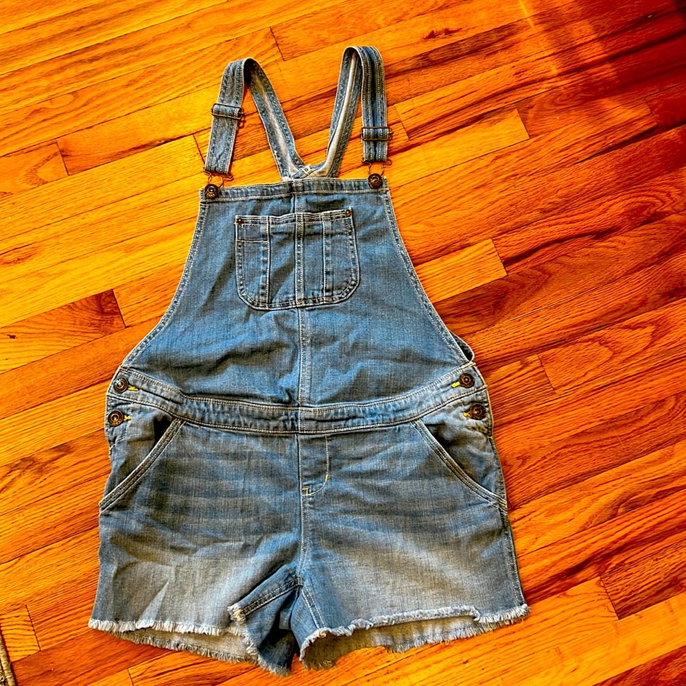 Maternity Overall Shorts